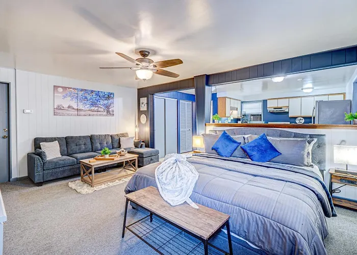 Apartment King Bed | 60" Hdtv | Safe | Close To Metra Elmwood Park